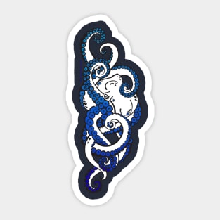 Decorative Octopus Sticker